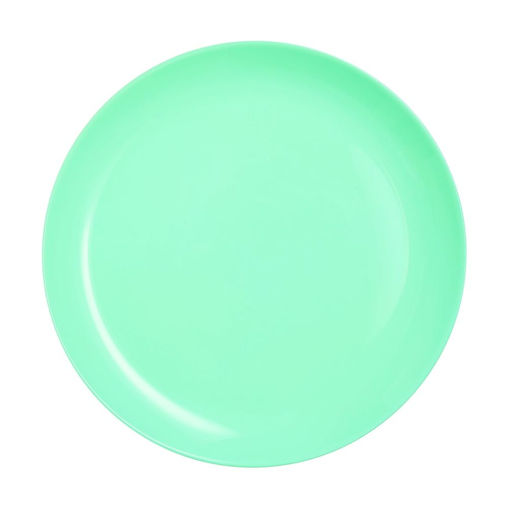 2x 6pc Luminarc Diwali Dinner Plate 25x2cm Serveware Opal Glass Turquoise