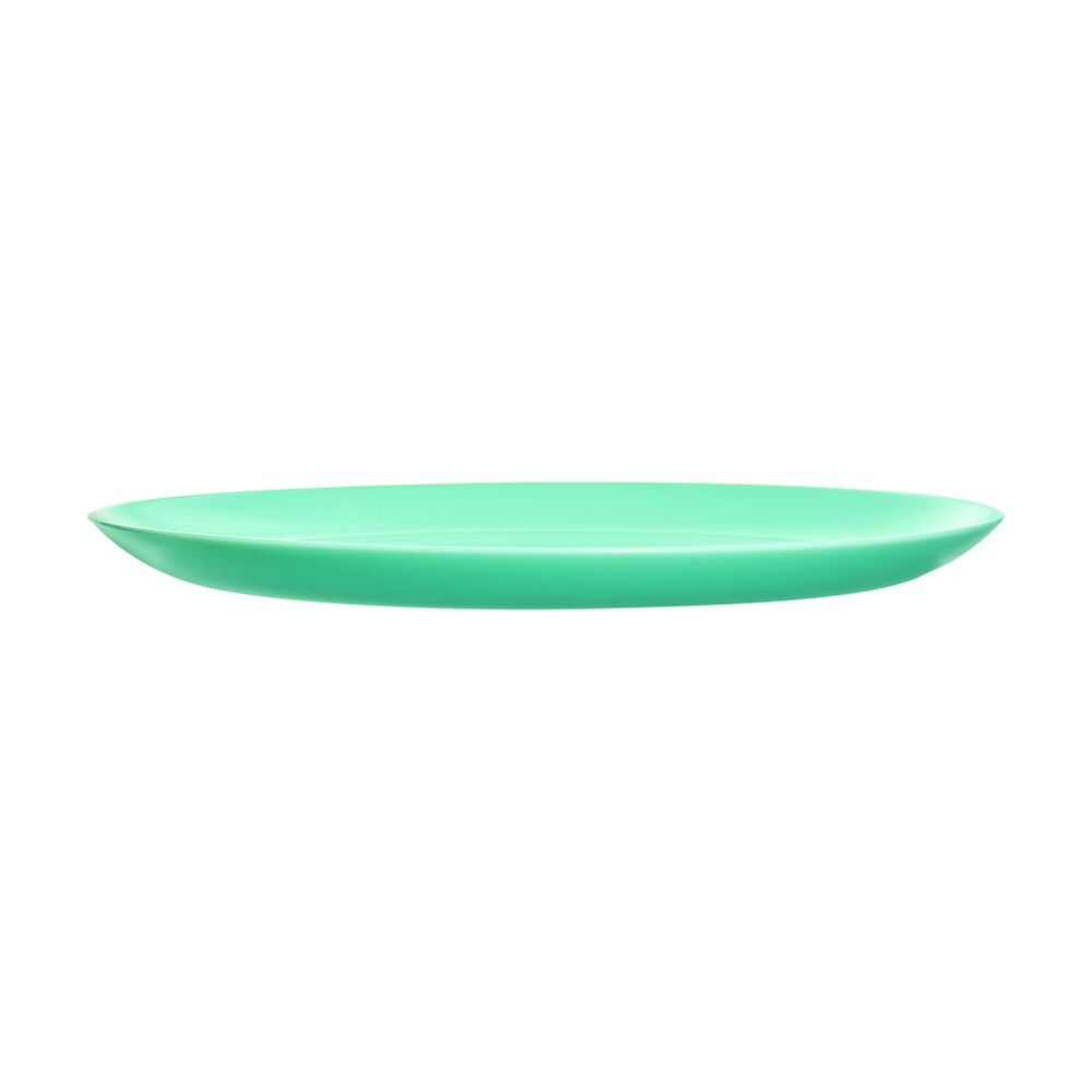2x 6pc Luminarc Diwali Dinner Plate 25x2cm Serveware Opal Glass Turquoise