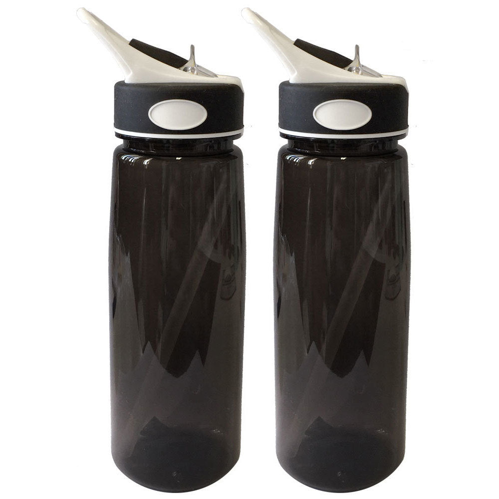 2x 800ml Sucker Drinking Bottle