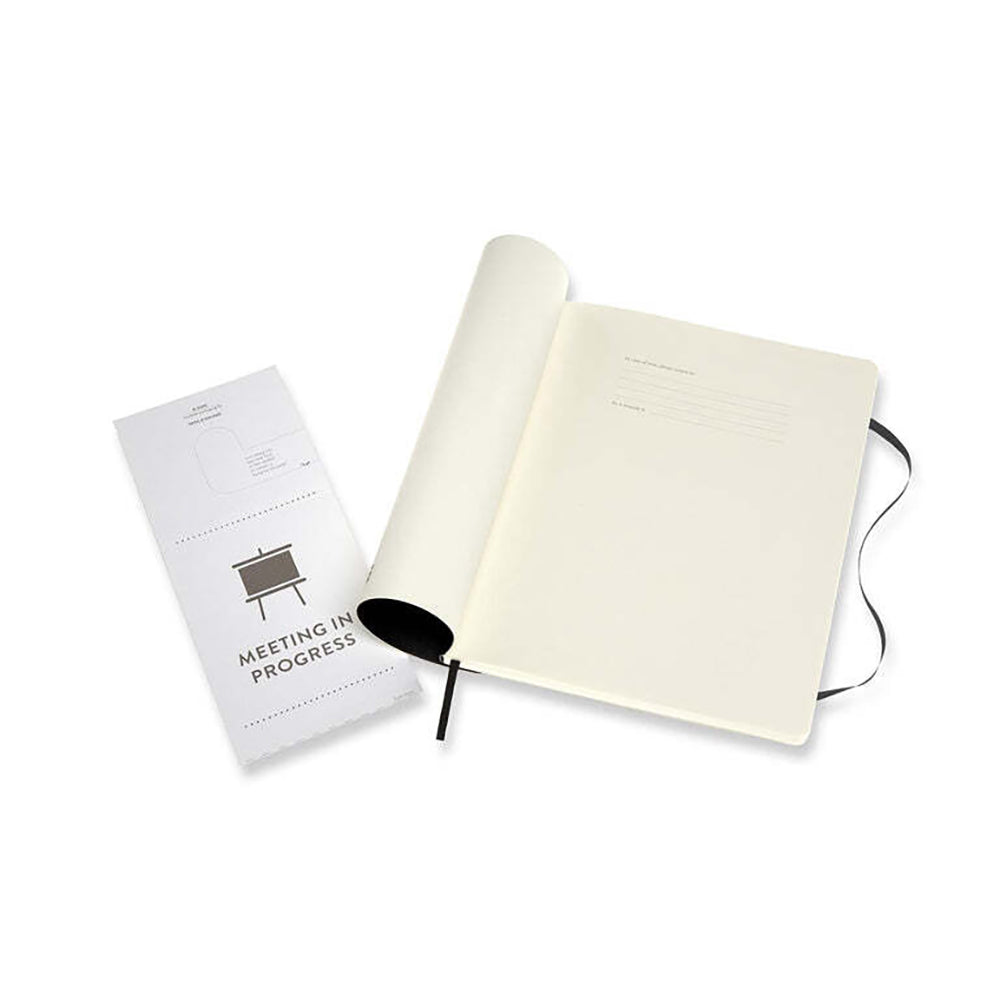 Moleskine Professional Soft Cover Notebook Black XL