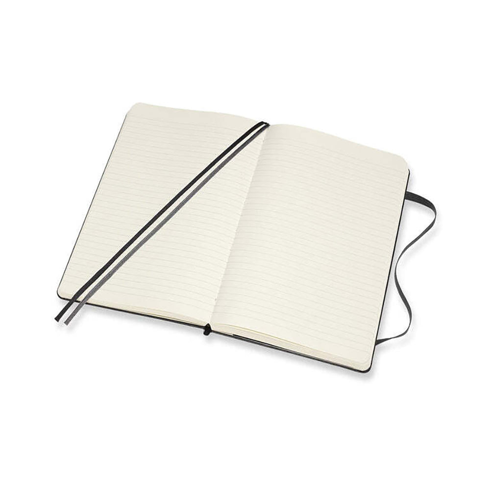 Moleskine Classic Hardcover Notebook Expanded Ruled Sapphire Blue Large