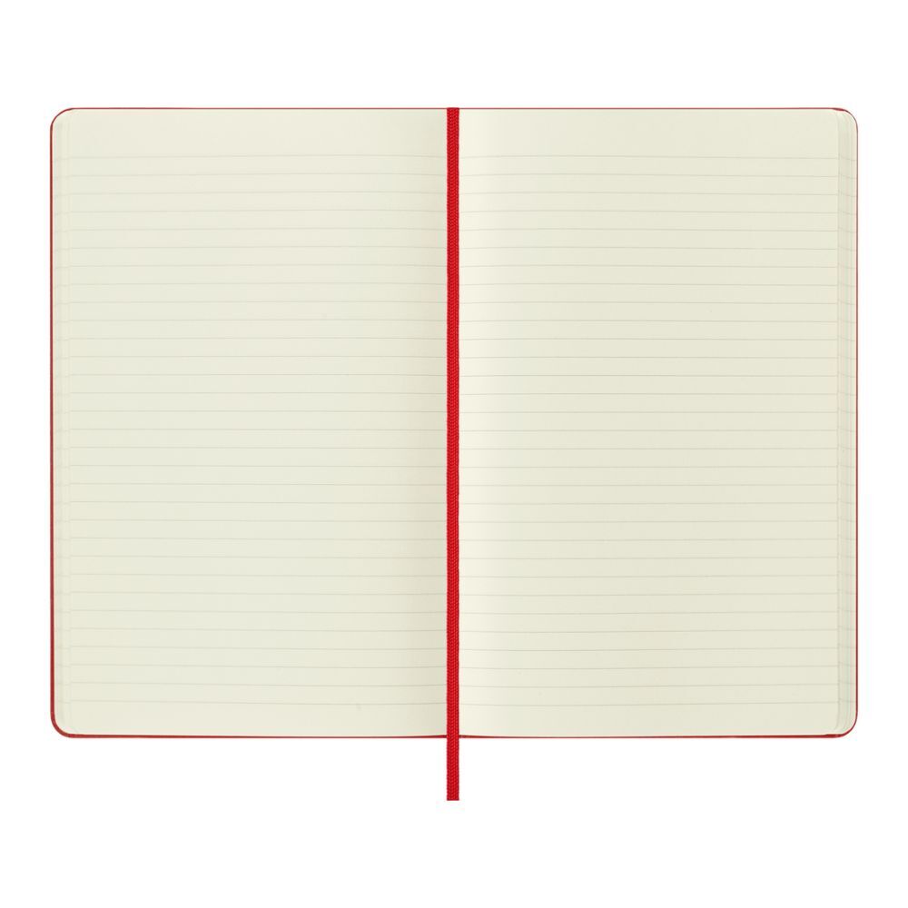 Moleskine Classic Hardcover Notebook Grid Scarlet Red Large