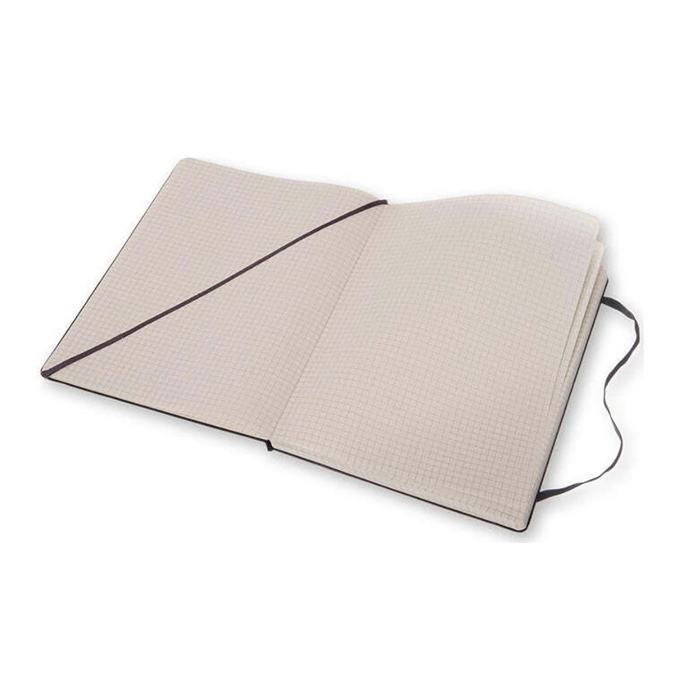 Moleskine Classic Hardcover Notebook Grid Black XL