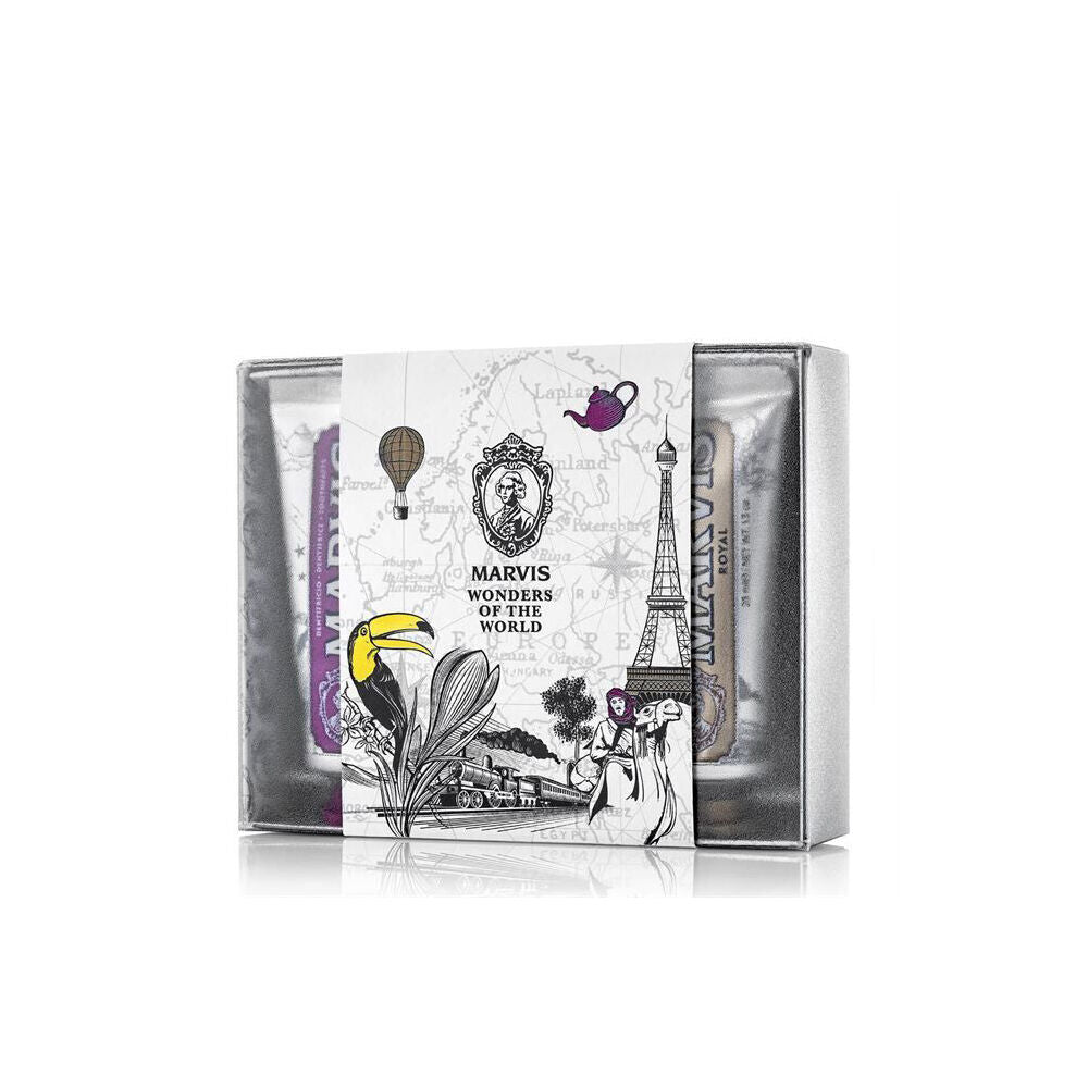 3pc Marvis Wonders Of The World Gift Set 25ml Toothpaste
