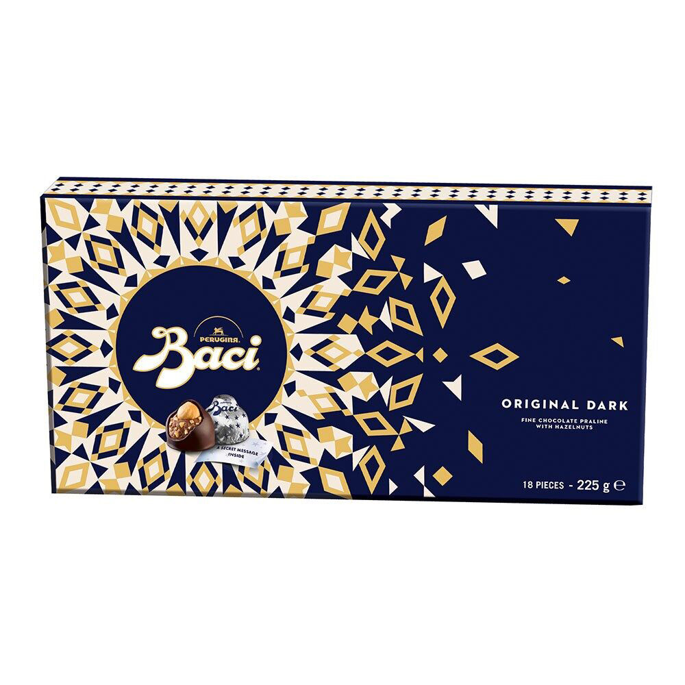 6x 18pc Baci Original Dark Box Chocolate Prailines with Hazelnuts 225g