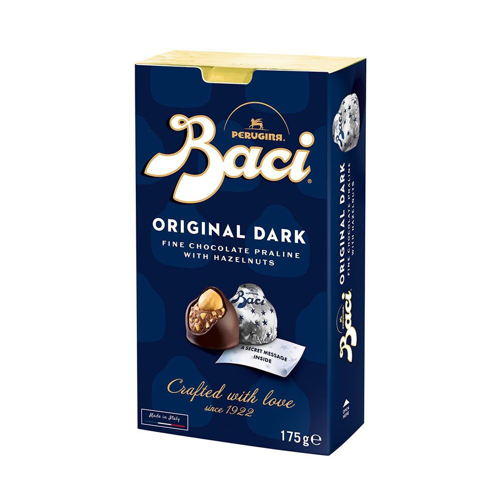 10x 14pc Baci Original Dark Bijou Chocolate Prailines w/ Hazelnuts 175g
