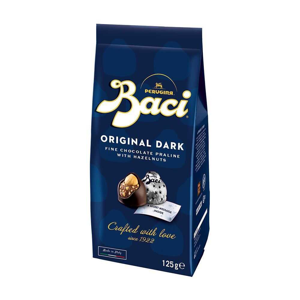 4PK Baci Original Dark Bag Chocolate Prailines with Hazelnuts 125g