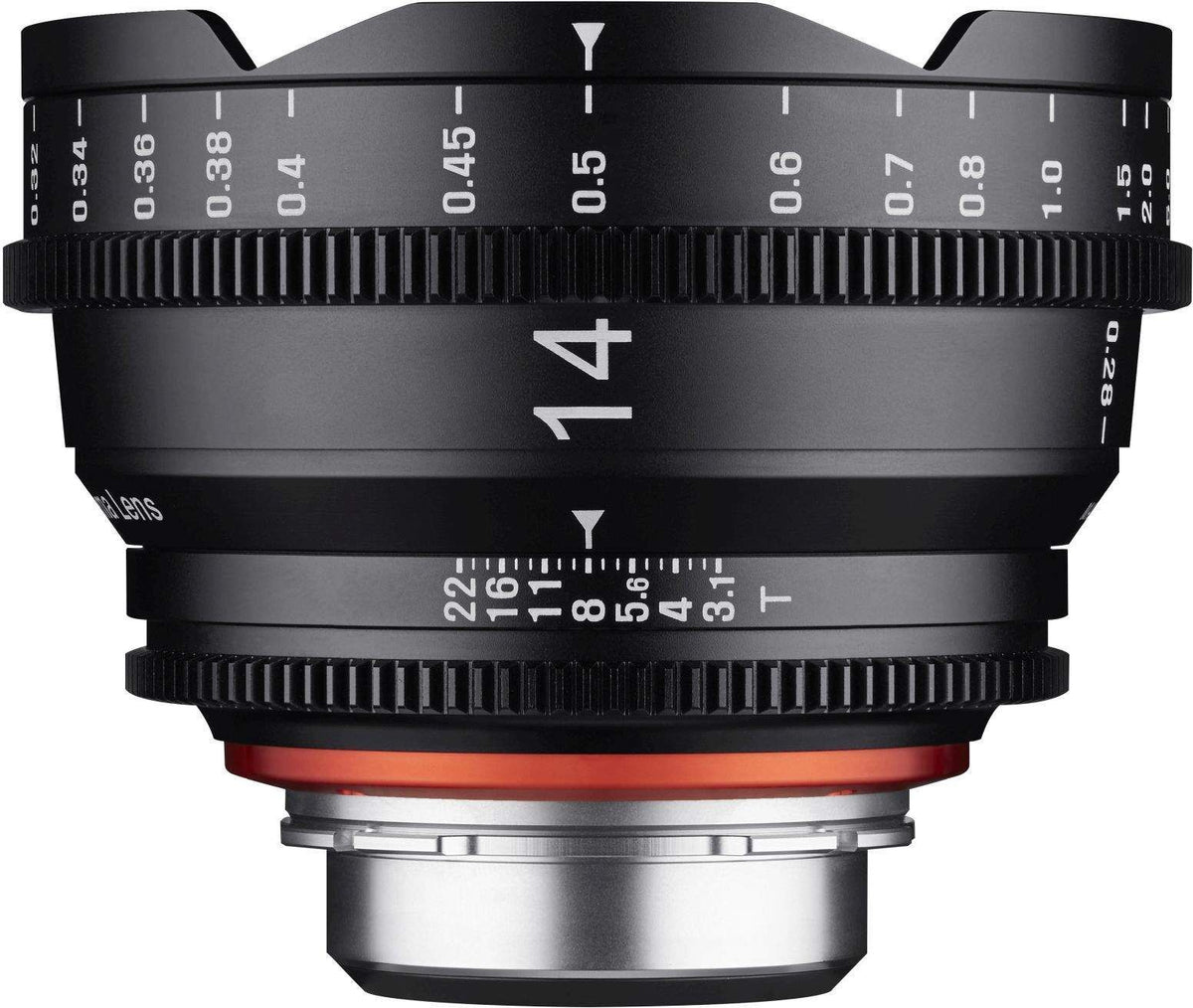 Xeen Full Frame Cinema Lens 14mm T3.1 CF For Canon EF Mount