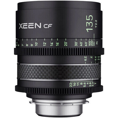 Xeen 135mm T2.2 Cinema Camera Lens Accessory For CF PL Mount