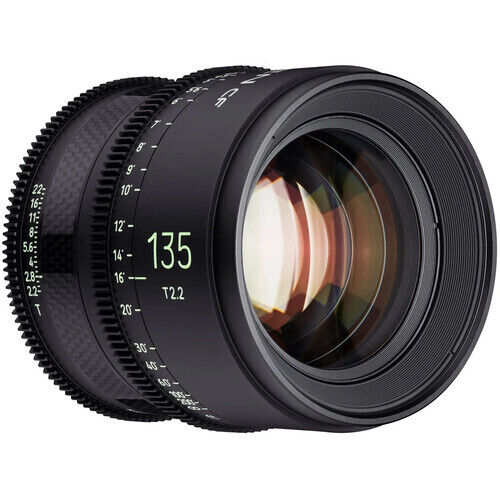 Xeen 135mm T2.2 Cinema Camera Lens Accessory For CF PL Mount