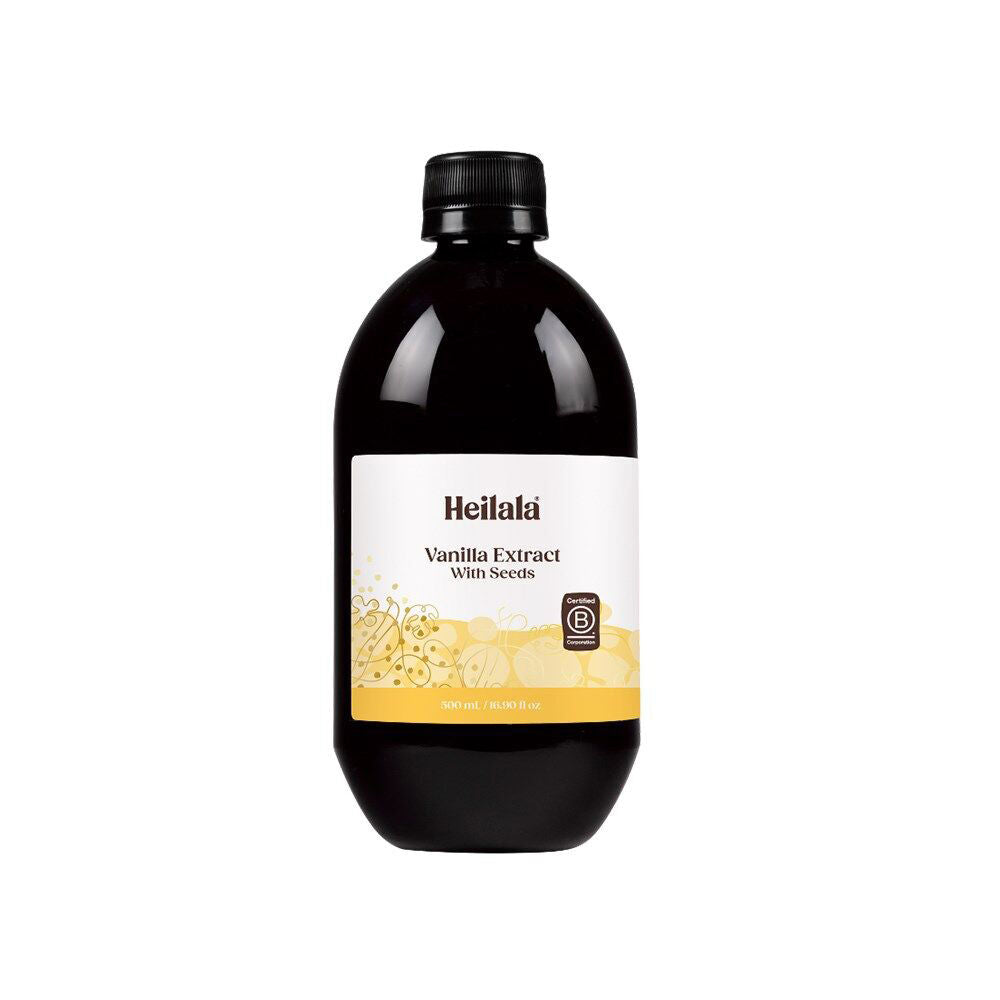 6PK Heilala Vanilla Extract with Seed Baking/Cooking Ingredients 500ml