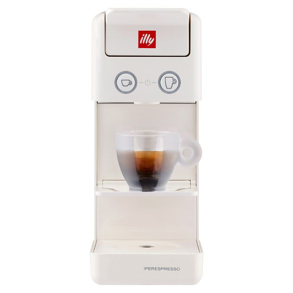 illy Y3.3 Iperespresso Pod/Capsule Espresso Coffee Machine/Maker Bianca/White
