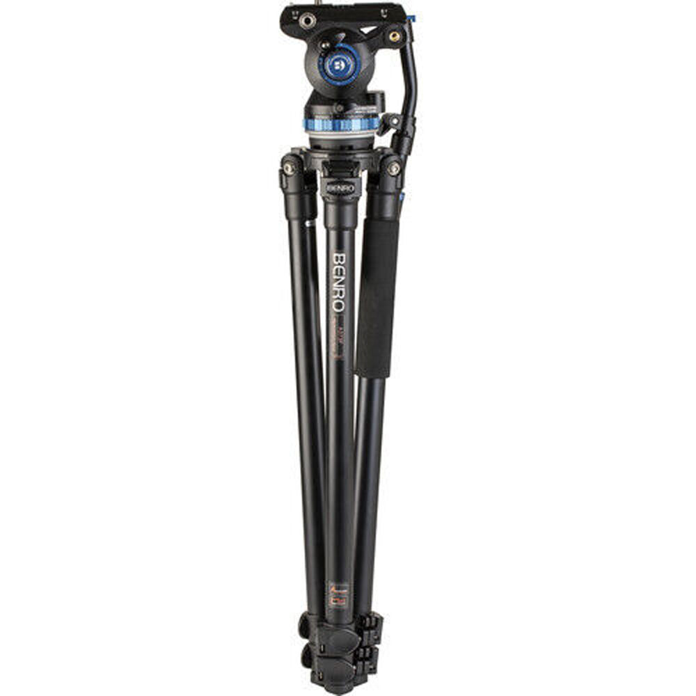 Benro A373FB S8PRO Head Aluminium Video Camera Tripod Kit Black