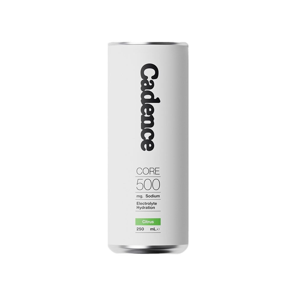 24PK Cadence Canned Electrolyte Drink w/Sodium Potassium Magnesium 250ml Citrus