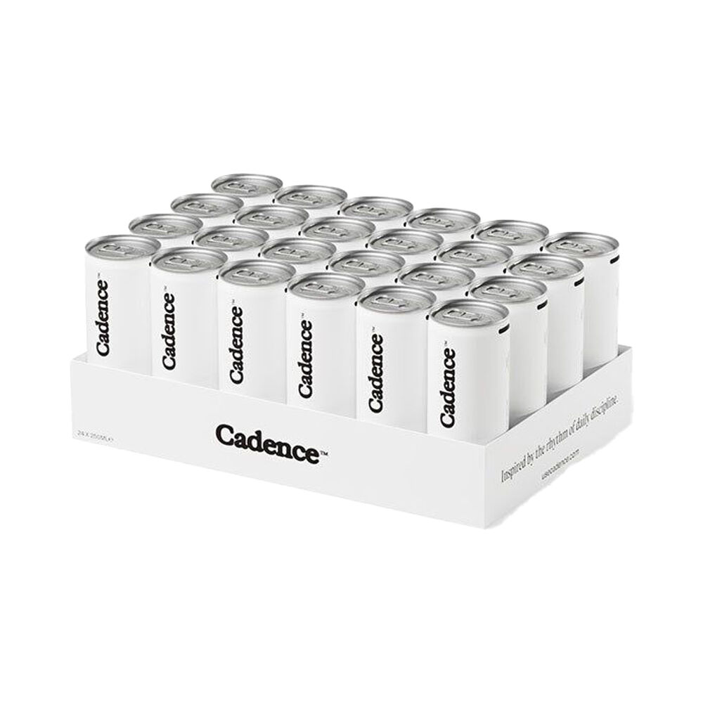 24PK Cadence Canned Electrolyte Drink w/Sodium Potassium Magnesium 250ml Citrus