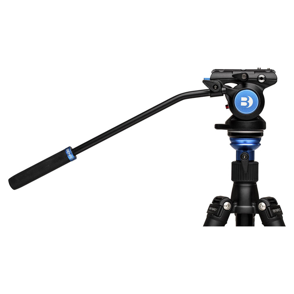 Benro S4PRO Aluminium Video Head Tripod Mount Accessory Upto 4kg 6cm Black