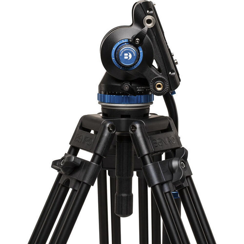 Benro S8PRO Aluminium Video Head Tripod Mount Accessory Upto 8kg 7.5cm Black