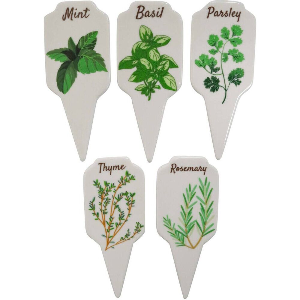 10pc LVD Ceramic Garden Stakes Home/Garden Decor 13x5cm