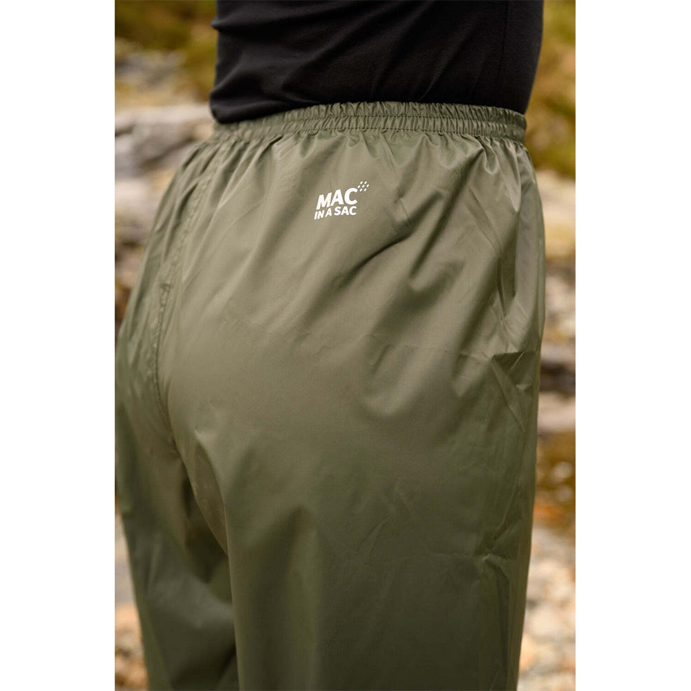 Mac In A Sac Unisex Adults Overtrousers - Khaki - XXL
