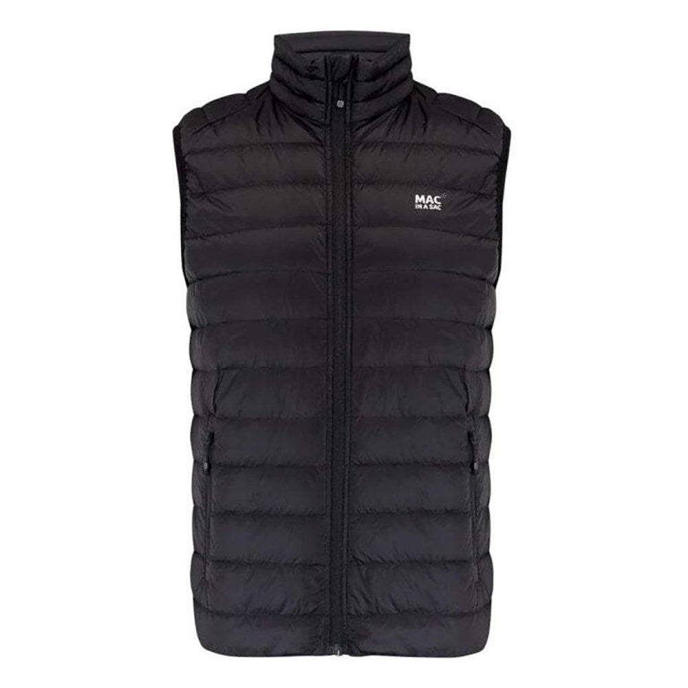 Mac In A Sac Adult Ladies Alpine Down Vest - Black - AU14