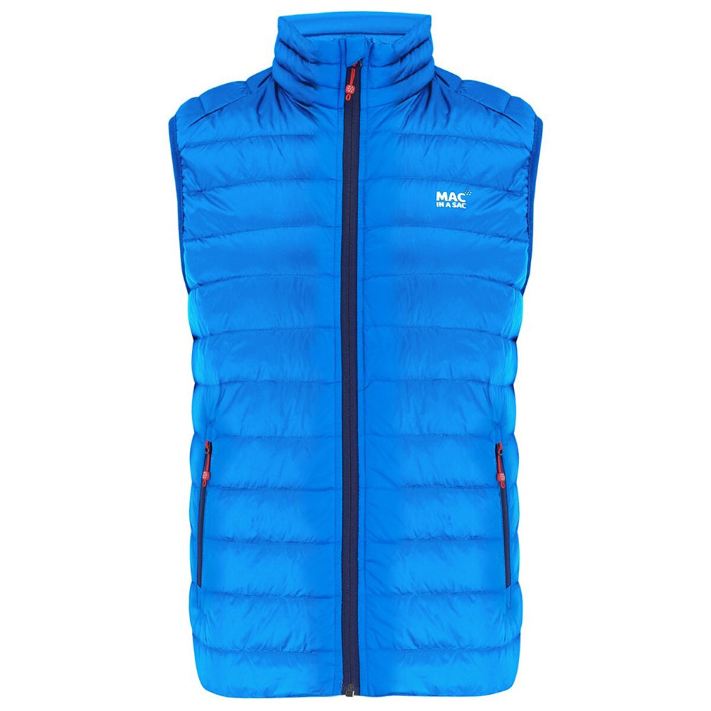 Mac In A Sac Adult Mens Alpine Down Vest - Royal - XL