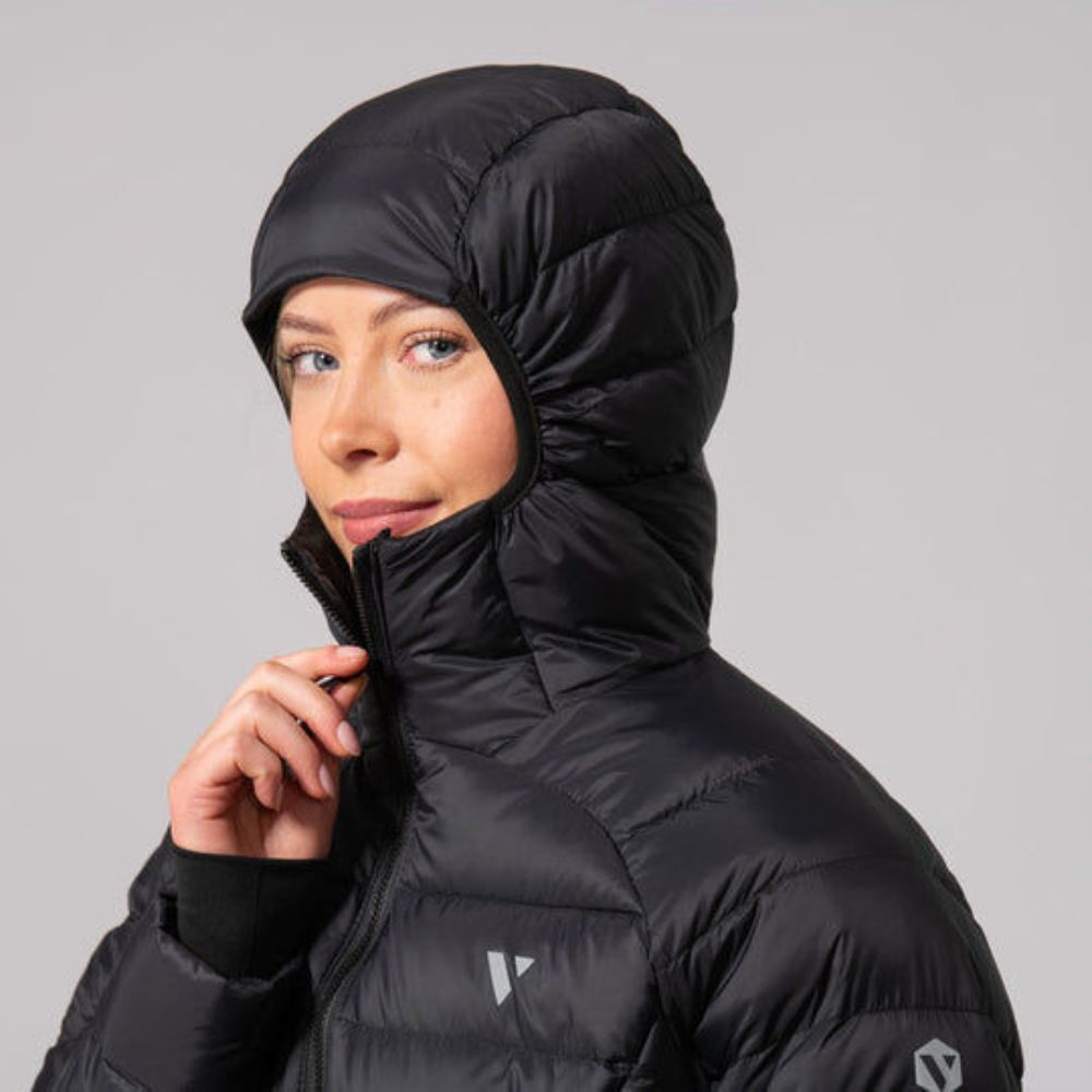 Mac in a Sac Summit Packable Womens Duck Down Fill Jacket - Black