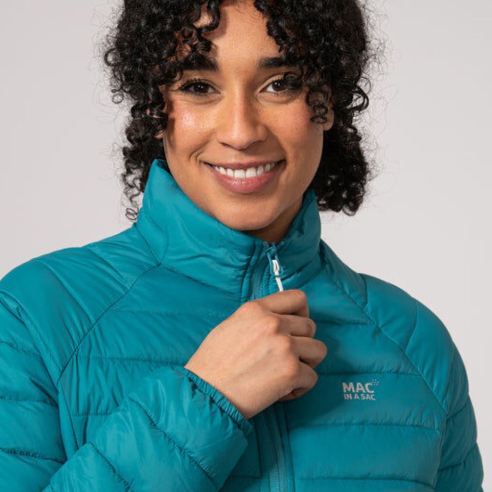 Mac in a Sac Synergy Packable Womens Thermolite Jacket - Soft Teal