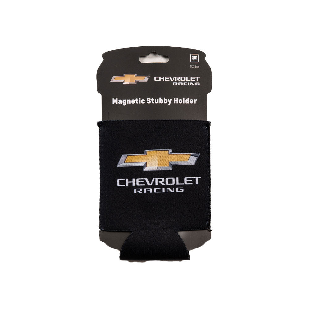 3PK The Stubby Club Chevy Magnetic Stubby Beverage Can Holder