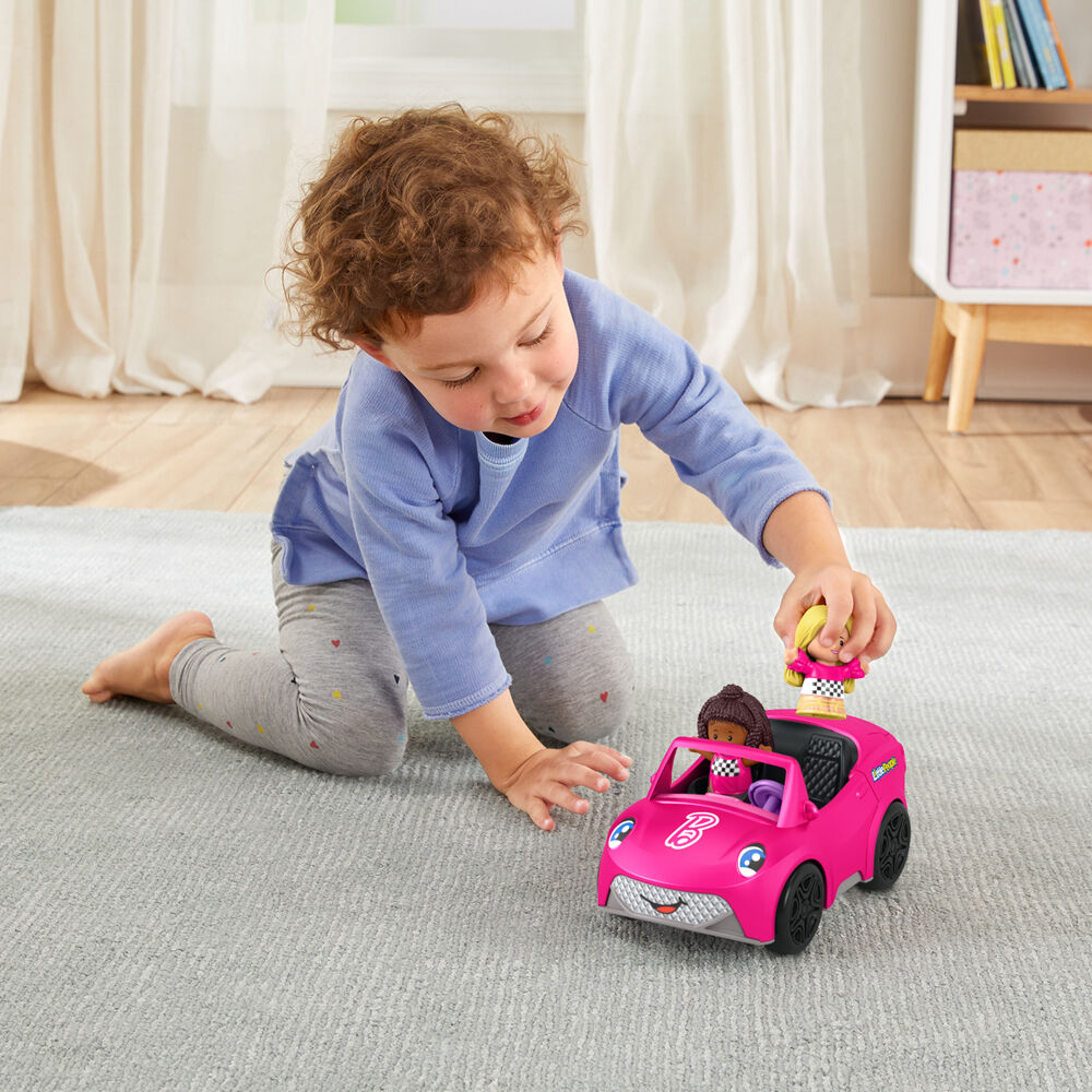 Mattel Fisher Price Little People Barbie Convertible Toy - Pink 1y+