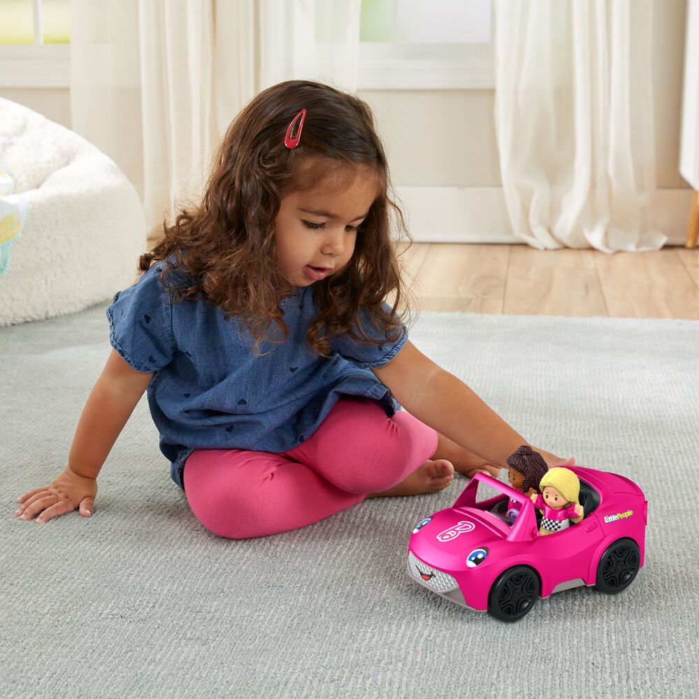 Mattel Fisher Price Little People Barbie Convertible Toy - Pink 1y+