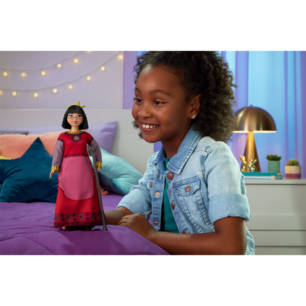 Mattel Disney Wish Dahlia of Rosas Fashion Doll 33x11.5cm - Pink 3y+