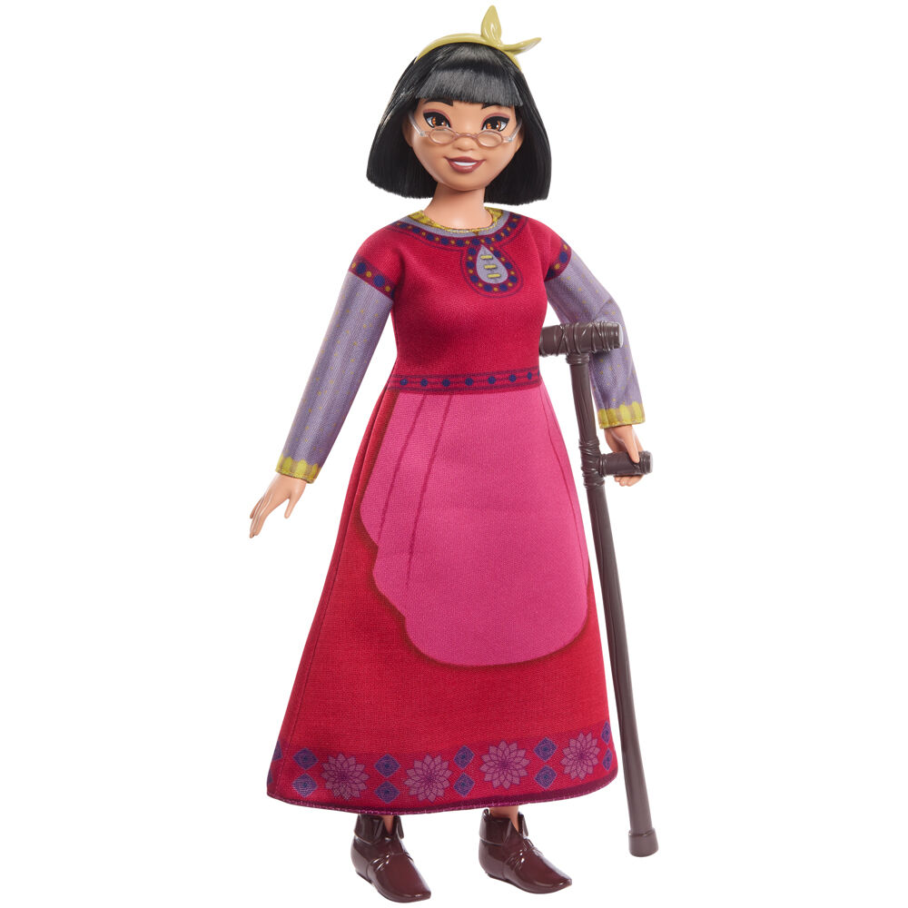 Mattel Disney Wish Dahlia of Rosas Fashion Doll 33x11.5cm - Pink 3y+