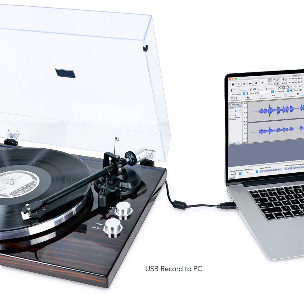 Mbeat PT-18K Bluetooth Turntable Player