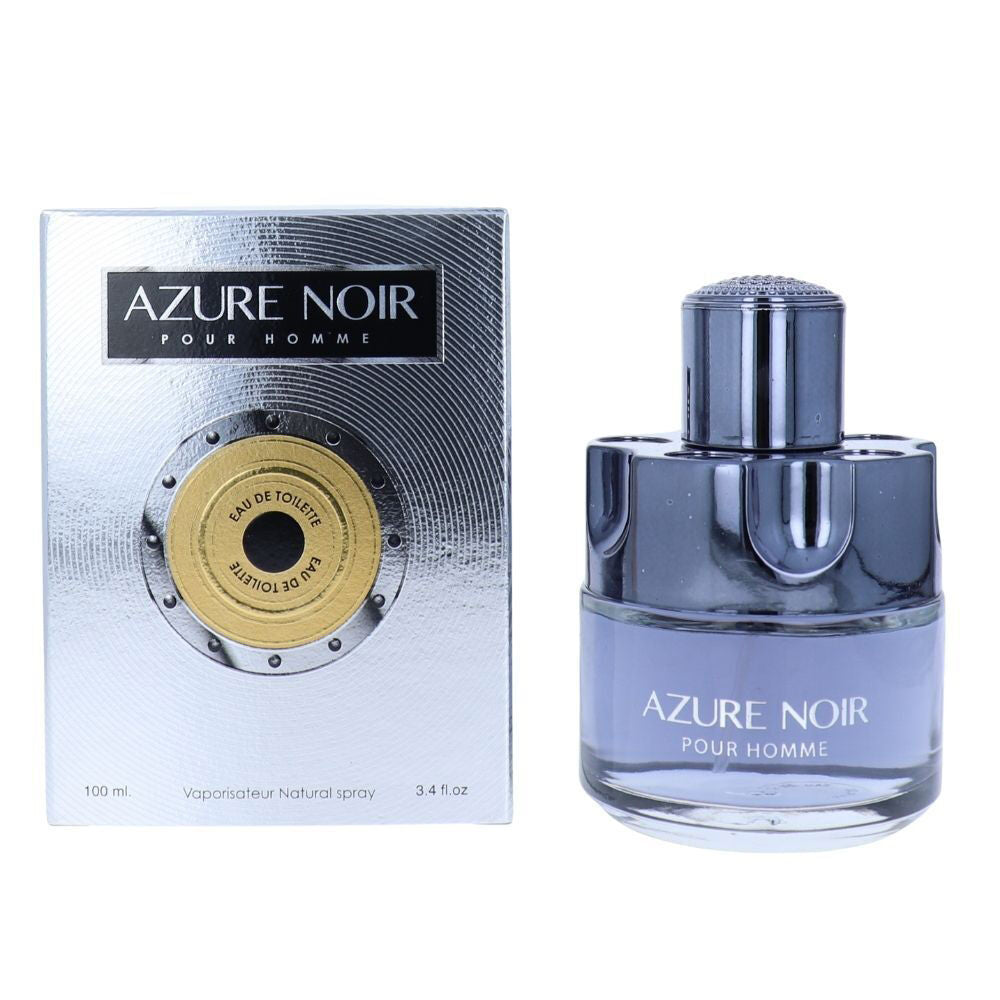 2PK Mirage Azure Noir EDT Eau De Toilette Fragrance Perfume Spray For Men 100ml
