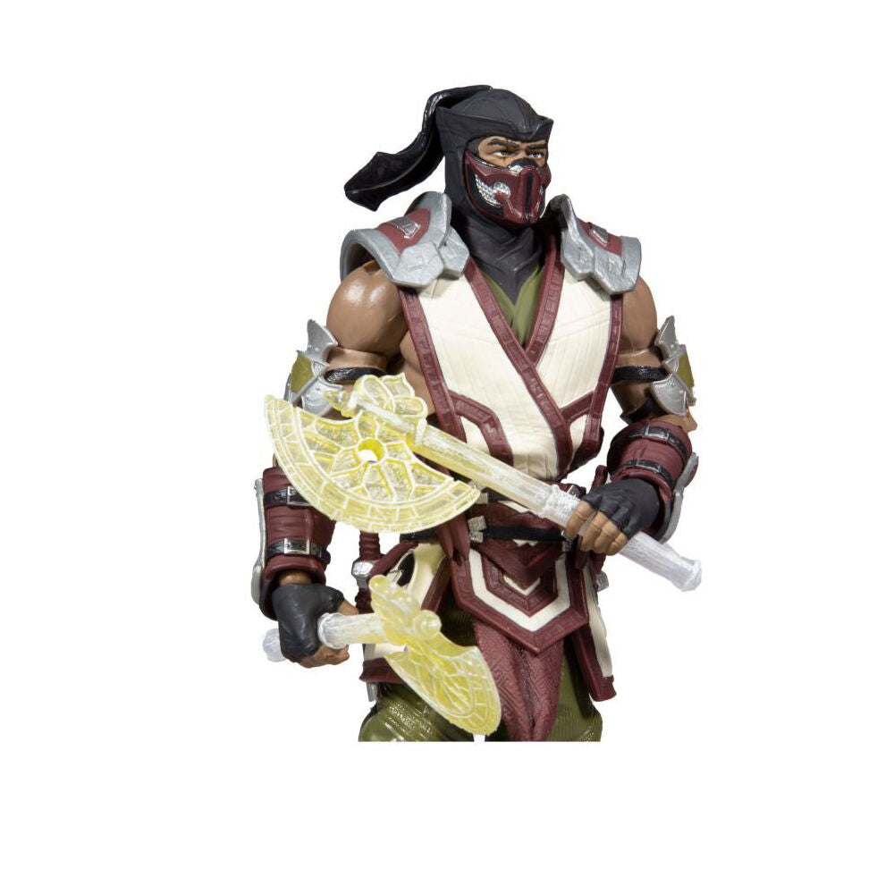 2pc  Mortal Kombat Sub-Zero Vs Shao Khan Action Figure 7in
