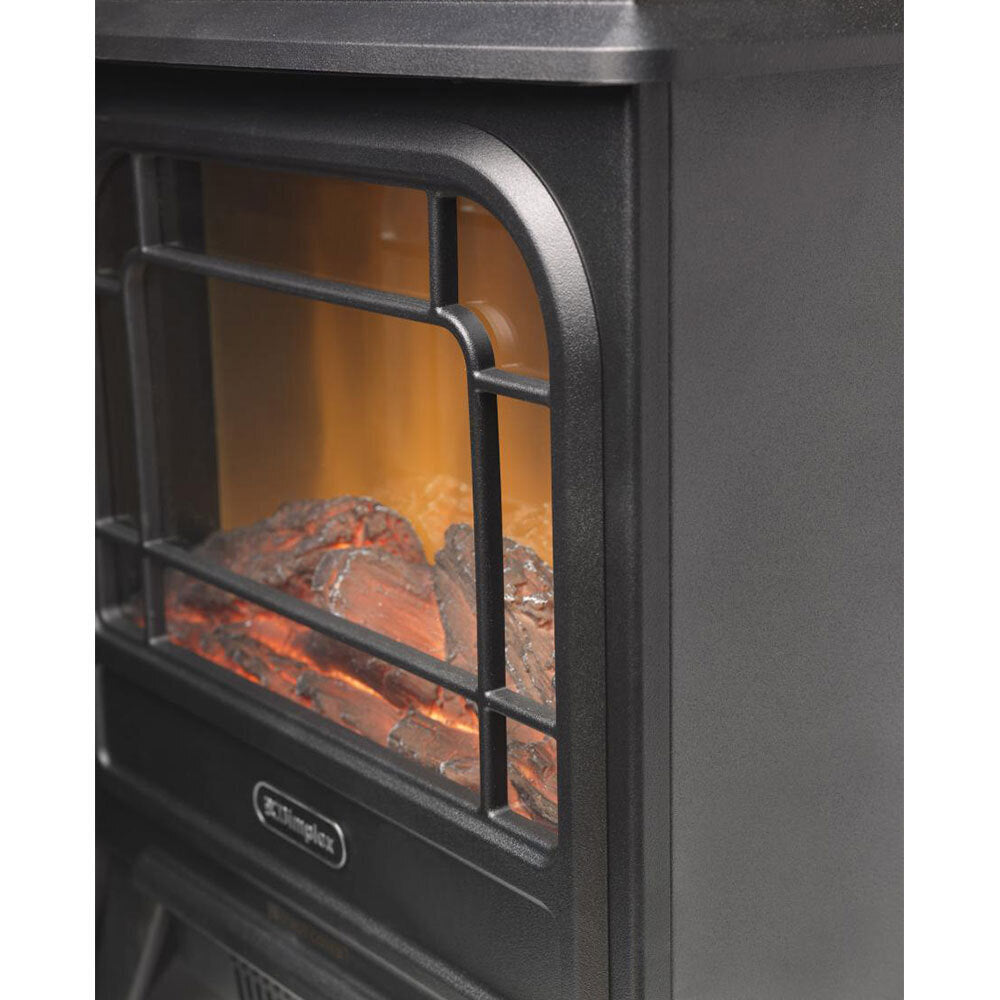 Dimplex MCFSTV12 BK Optiflame 1.2kW LED Electric Microstove Fire Heater