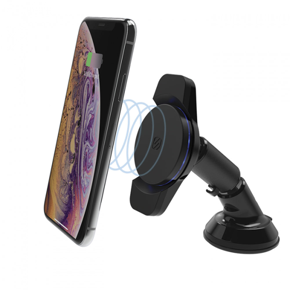 Scosche MagicMount Charge3 Wireless Window Qi Charging Phone Holder