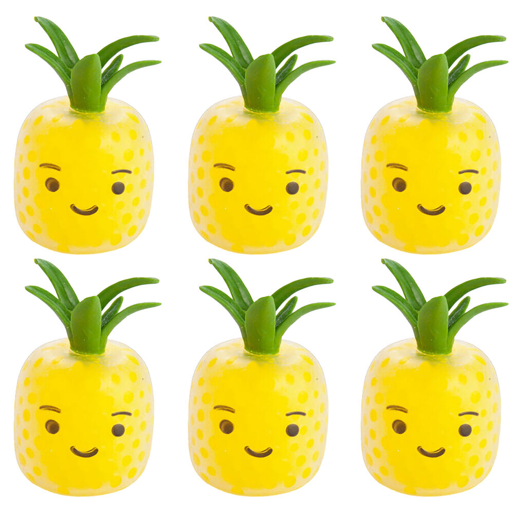 6PK MDI Squishy Bubble Pineapple Kids/Children Sensory Toy 3y+