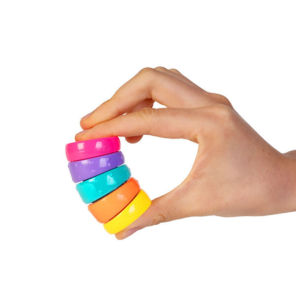 6PK MDI Spin Stack Fidget Finger Kids/Children Sensory Toy 3y+