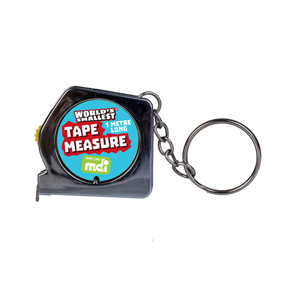 Worlds Smallest Tape Measure Keychain Pocket-Size Kids Toy 8y+