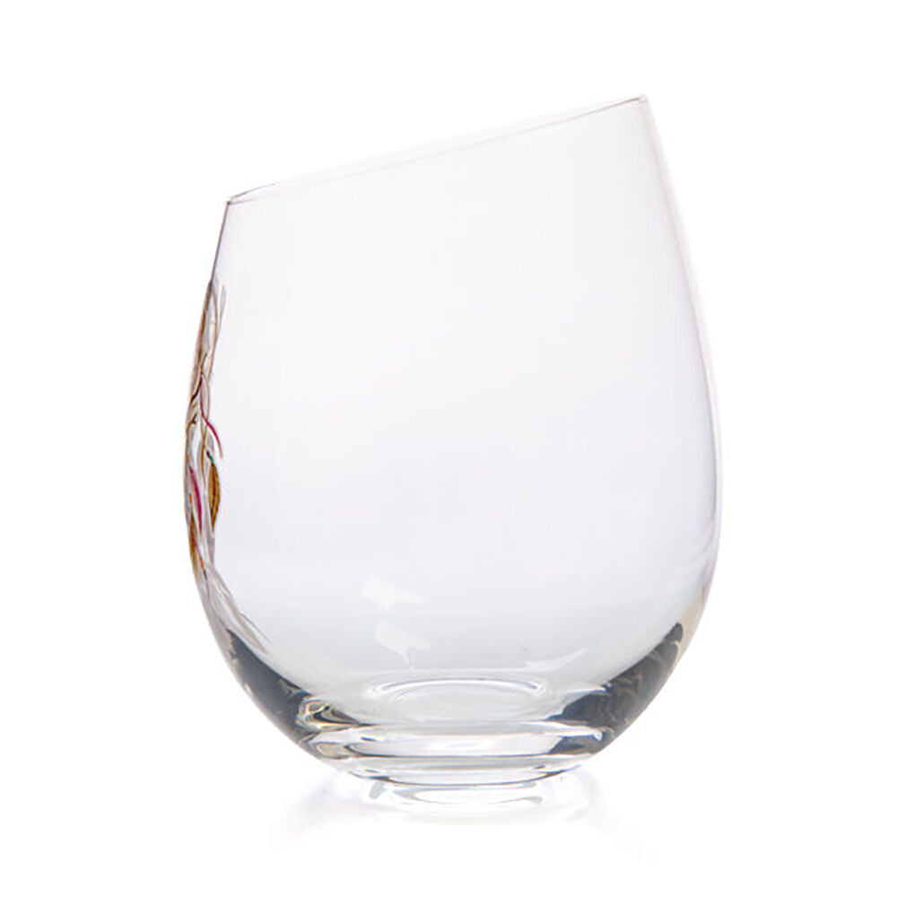 Tallulah Bevel Stemless Wine Glass Drinkware Dreamcatcher 18th Birthday