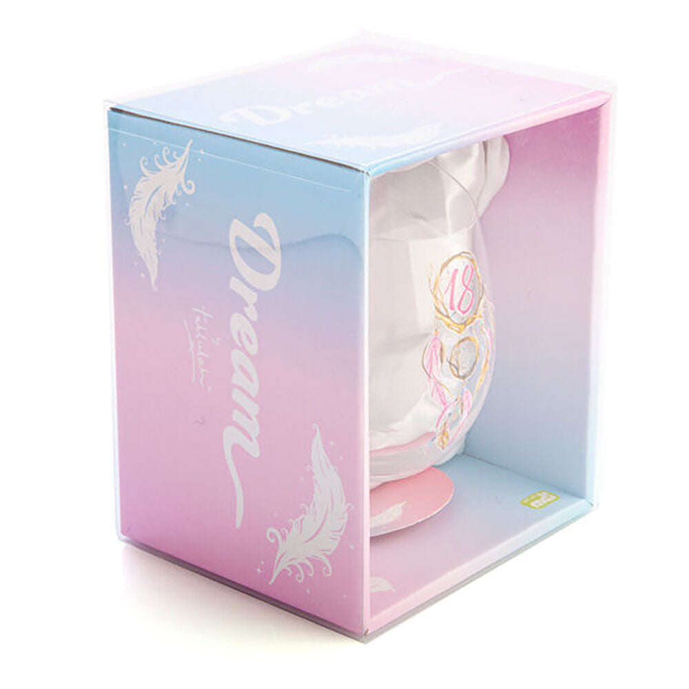 Tallulah Bevel Stemless Wine Glass Drinkware Dreamcatcher 18th Birthday