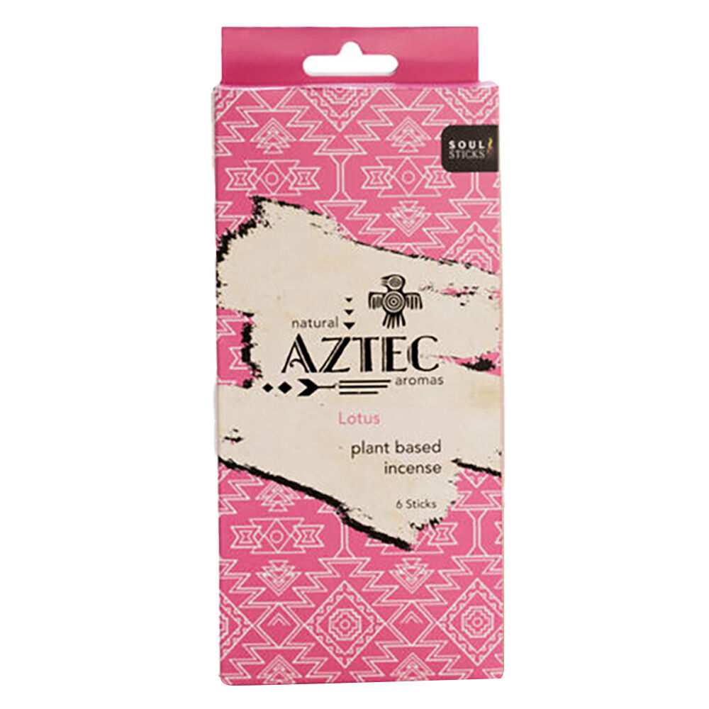 12x 6pc Wild Scents Aztec Aromas Plant Based Incense - Lotus