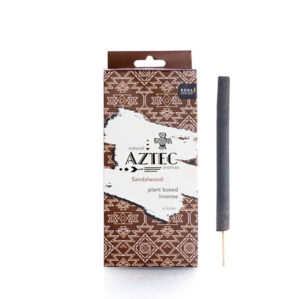 12x 6pc Wild Scents Aztec Aromas Plant Based Incense - Sandalwood