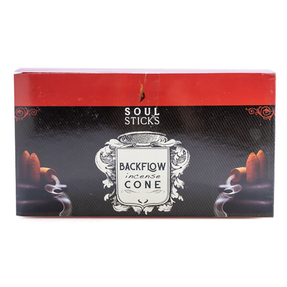 6x 10pc Wild Scents Soul Sticks Backflow Incense Cones - Patchouli