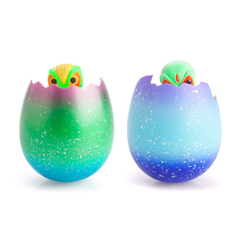 3PK Alien Jumbo Grow Egg Expanding Kids Toy 10x15cm Assorted