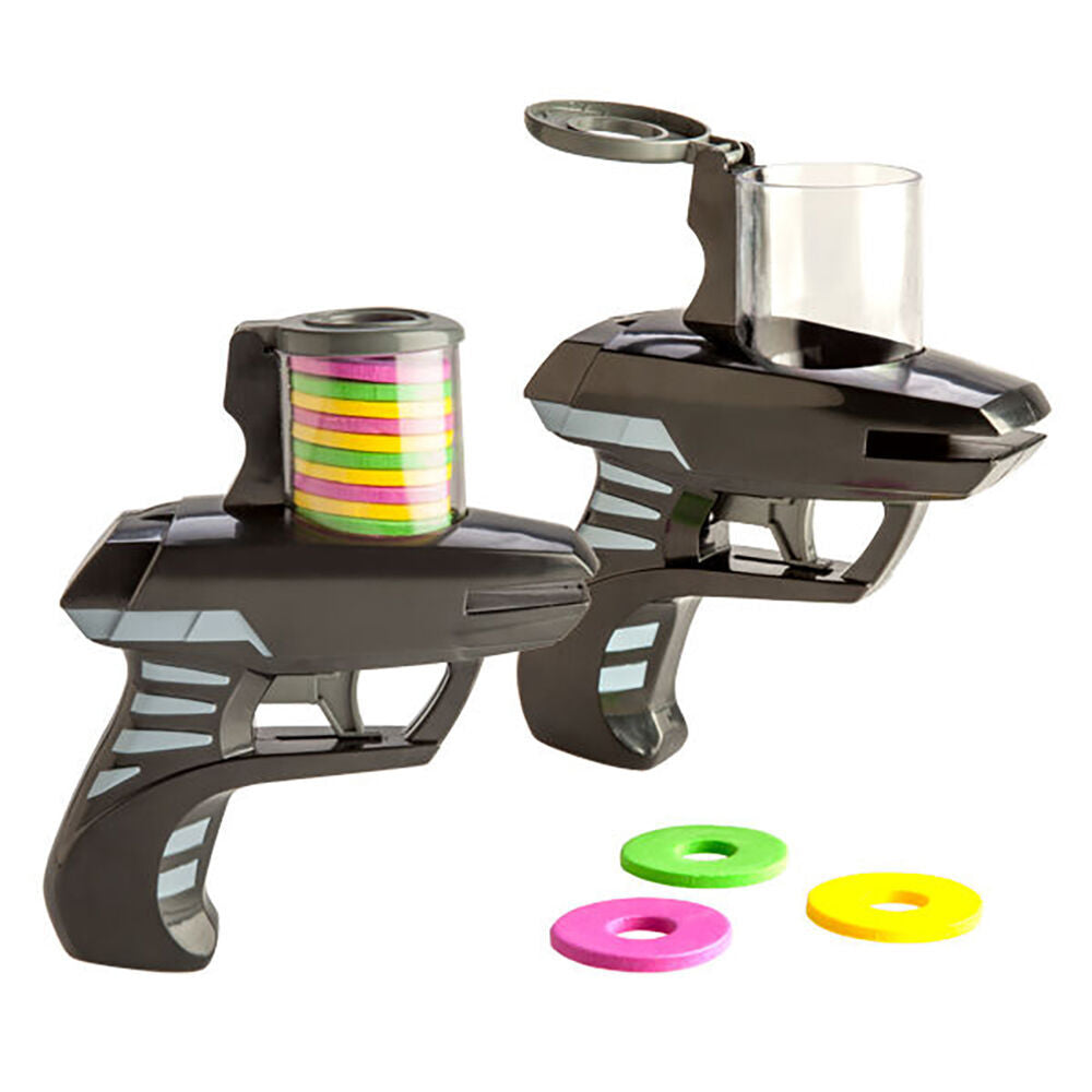 2PK Mdi Aero Disc Shooters Foam Disc Launcher Toy Blaster Kids 8y+