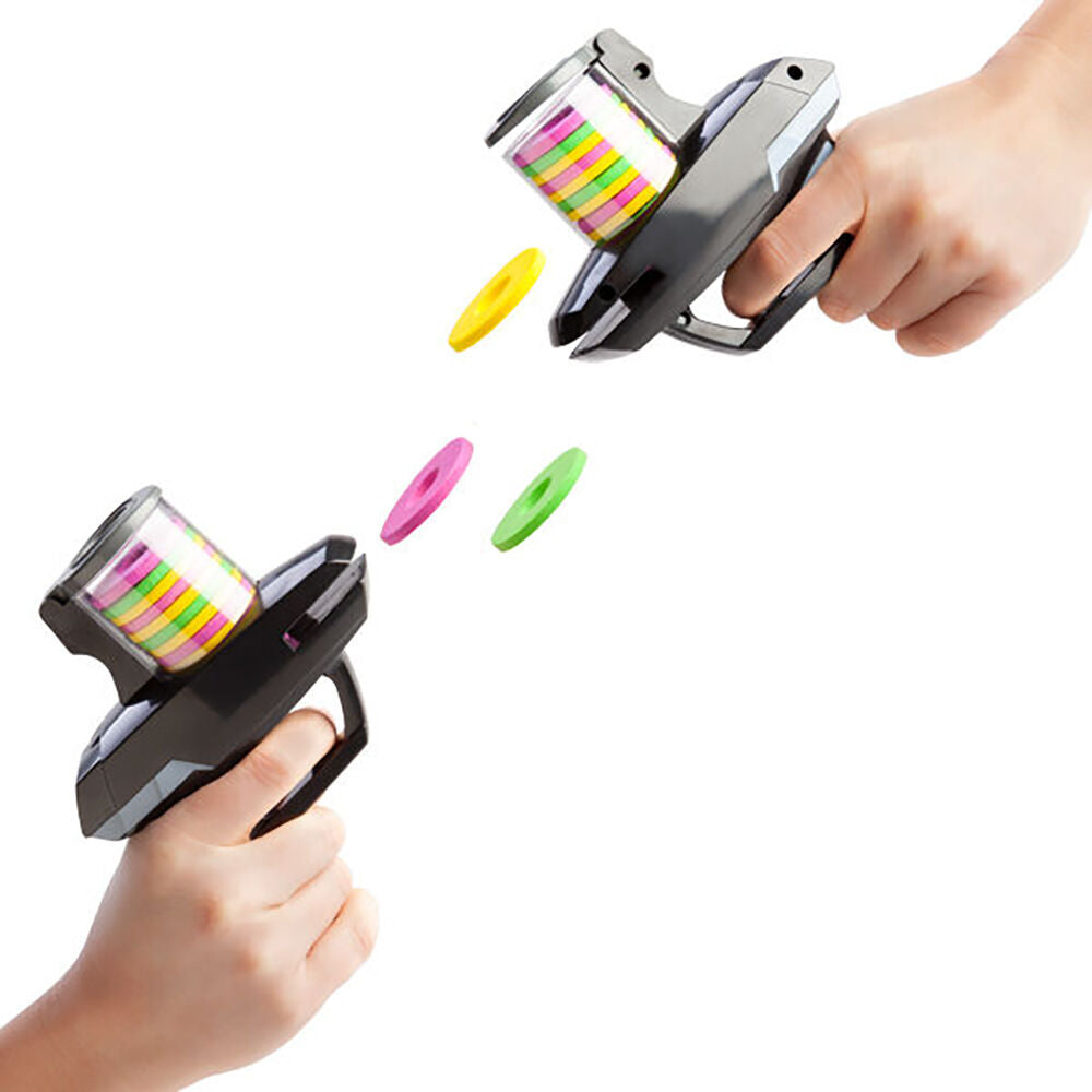 2PK Mdi Aero Disc Shooters Foam Disc Launcher Toy Blaster Kids 8y+