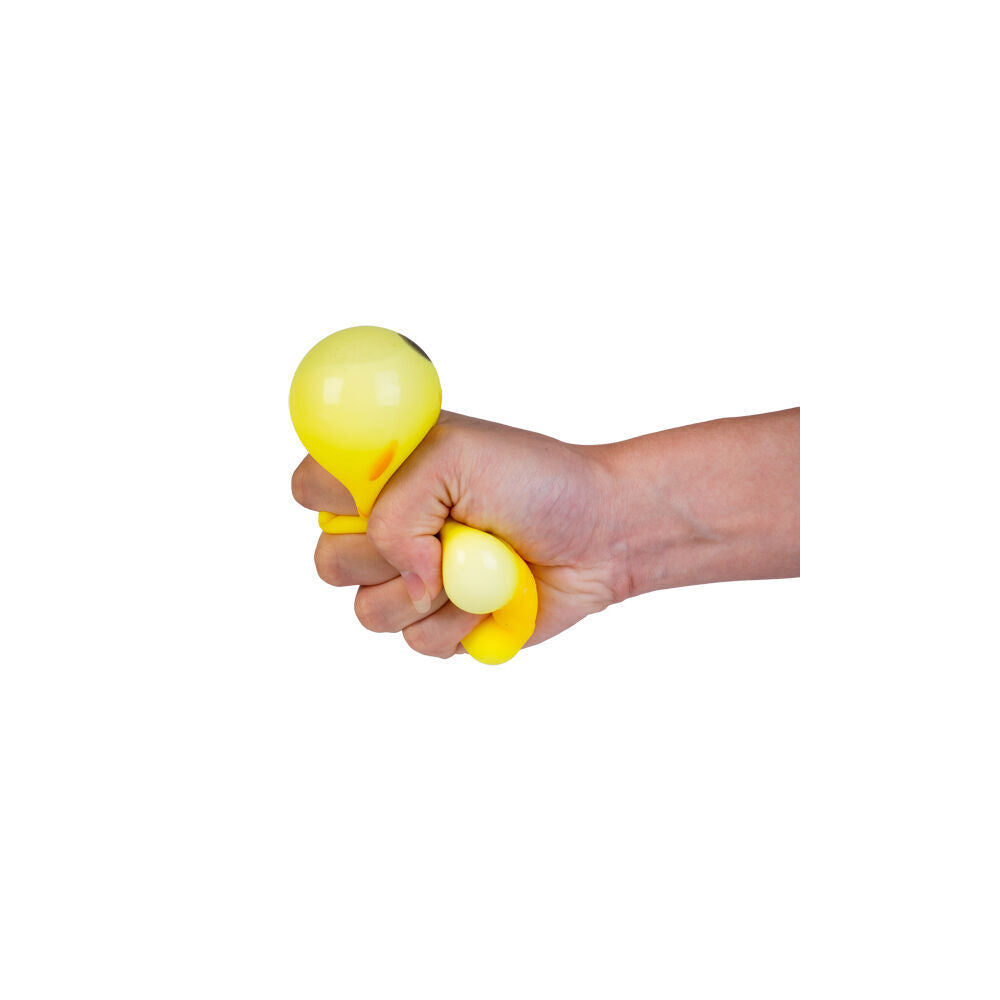 6PK Smooshos Yellow Baby Chicken Squishy Ball Childrens Toy 6.1x5.4x7cm