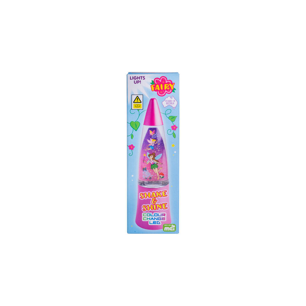 MDI Shake & Shine Mini Motion LED Glitter Lamp 4x4x15.2cm Mystical Worlds Fairy